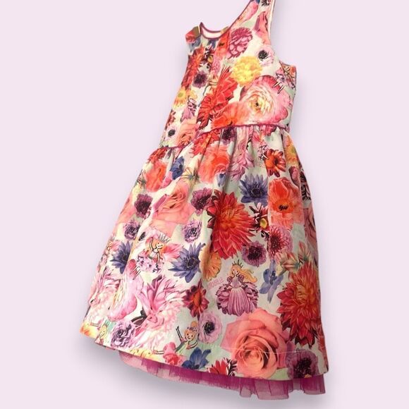 Florabelle Floral Dress with Back Zipper Toddler Kids Size 2T - Picture 7 of 14